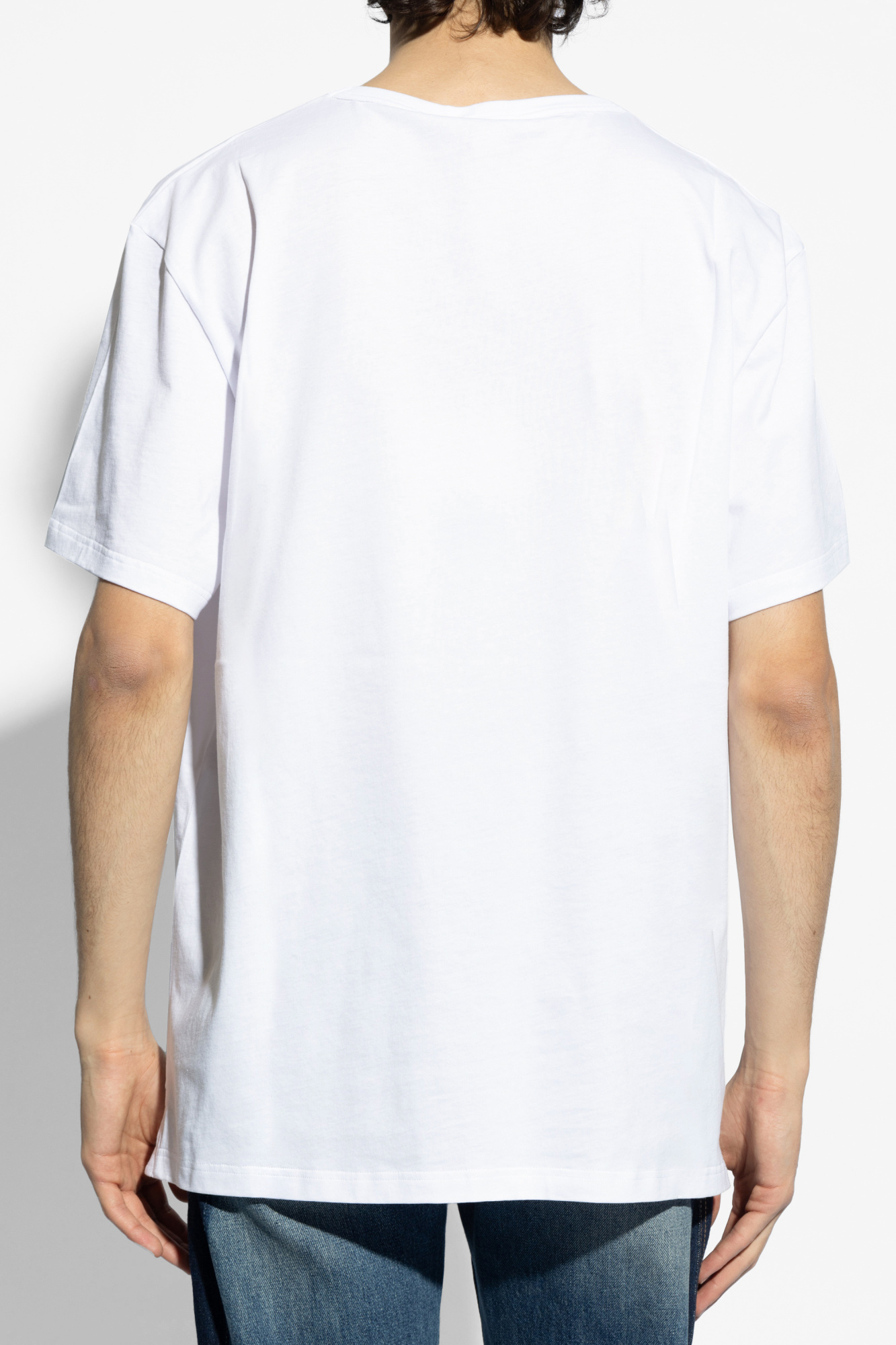 Alexander McQueen T-shirt with logo | Men's Clothing | Vitkac